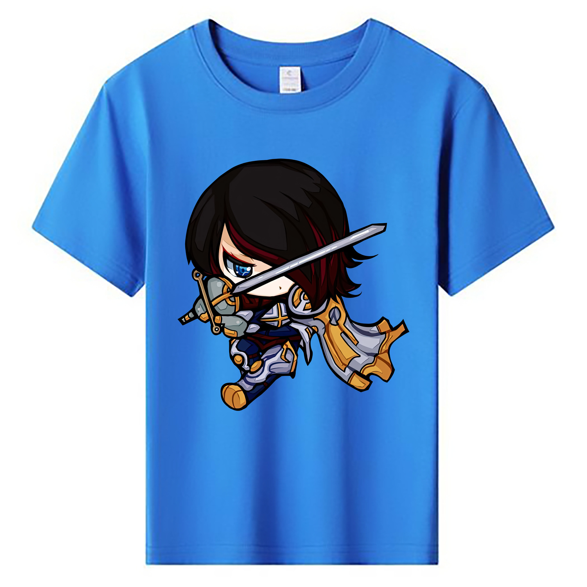 （画像用） リーグ・オブ・レジェンド League of Legends LOL 綿100％キッズTシャツ（フロントプリント）
